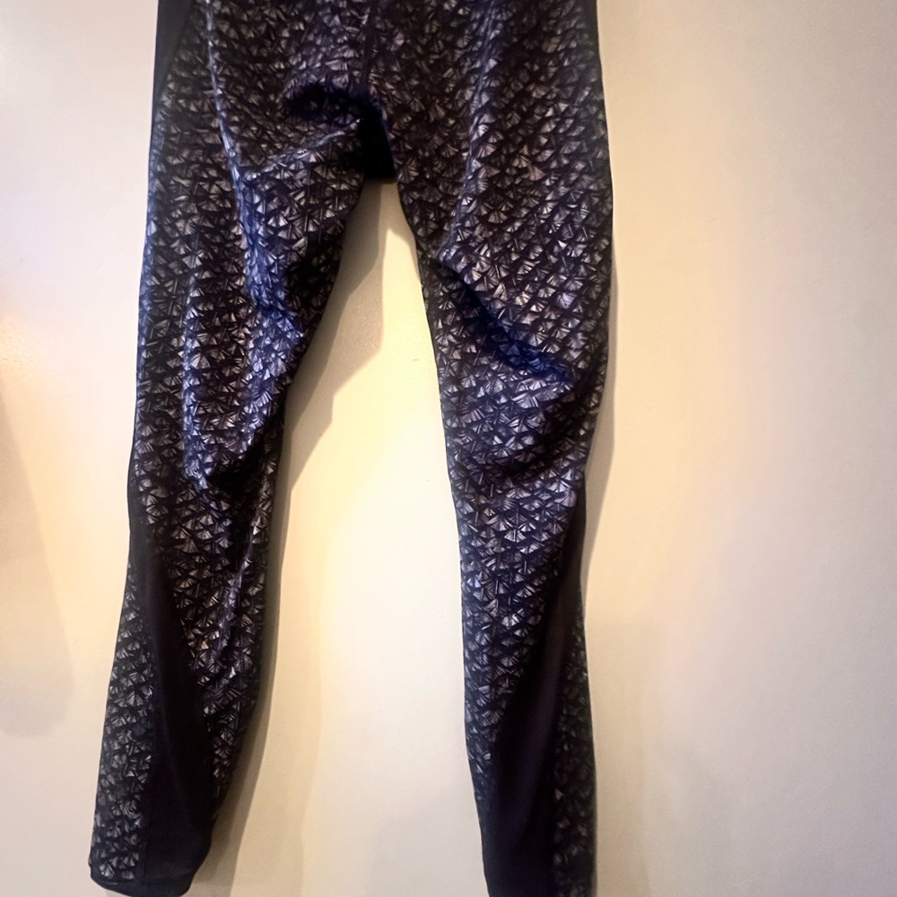 lululemon athletica Black Patterned Leggings